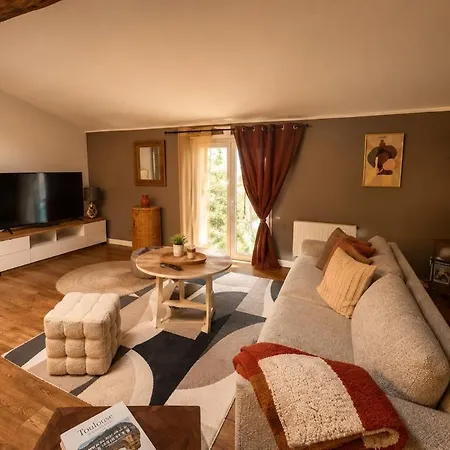 T3 Climatise Avec Fibre Wi-fi Et Parking Gratuit Portet-sur-Garonne